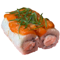 Спайси салмон с креветкой