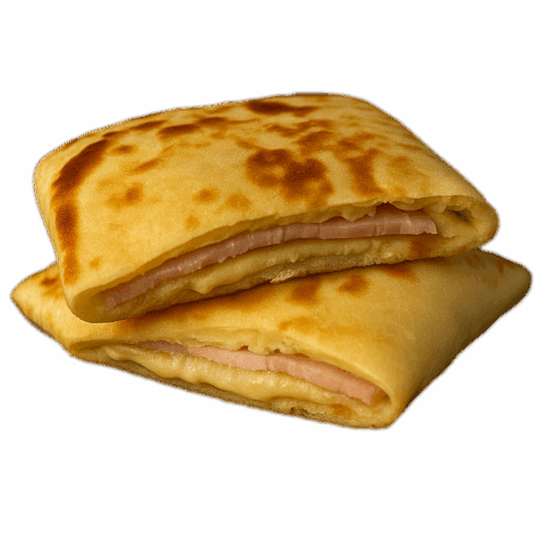 Блинчик с ветчиной и сыром